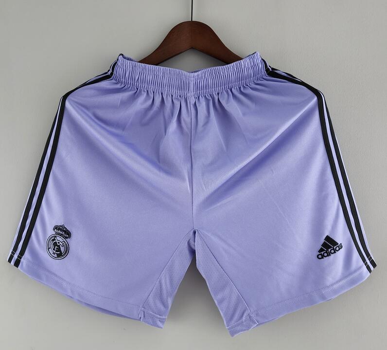 Real Madrid 2022/23 Away Soccer Shorts