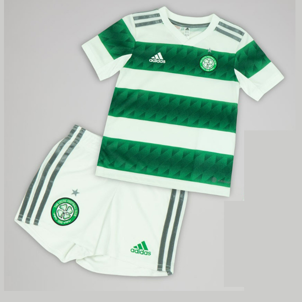 Celtic 2022/23 Home Kids Soccer Jersey Kit Children Shirt + Shorts