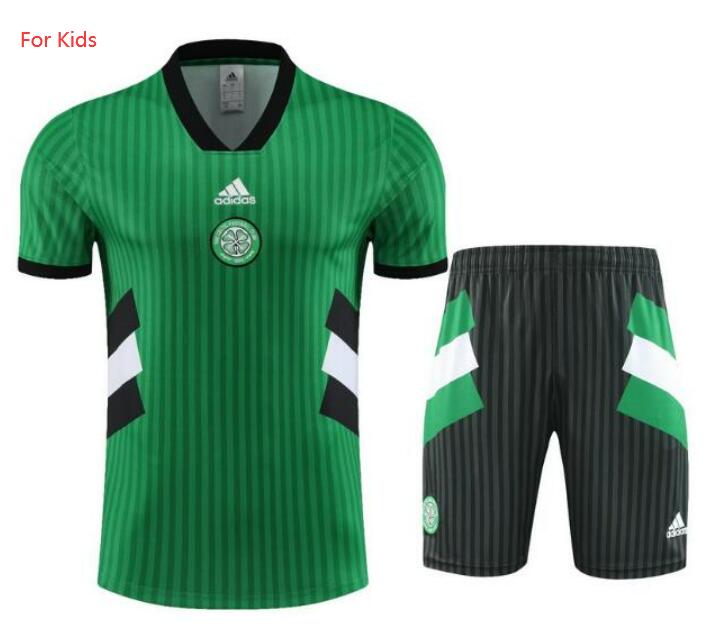 Celtic 2023/24 Special Kids Soccer Team Kit Children Shirt + Shorts