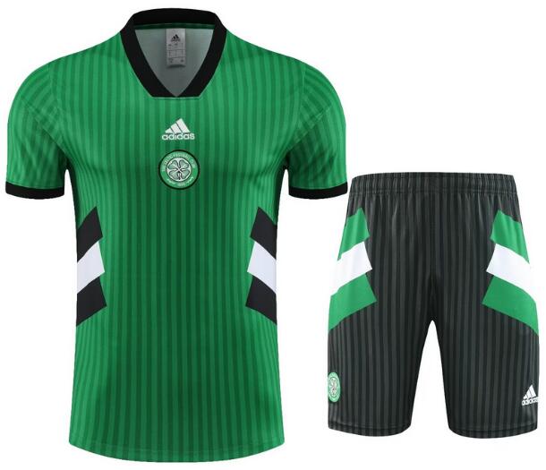 Celtic 2023/24 Special Green Soccer Uniforms (Shirt+Shorts)