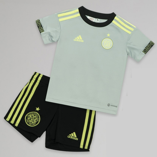 Celtic 2022/23 Third Kids Soccer Jersey Kit Children Shirt + Shorts
