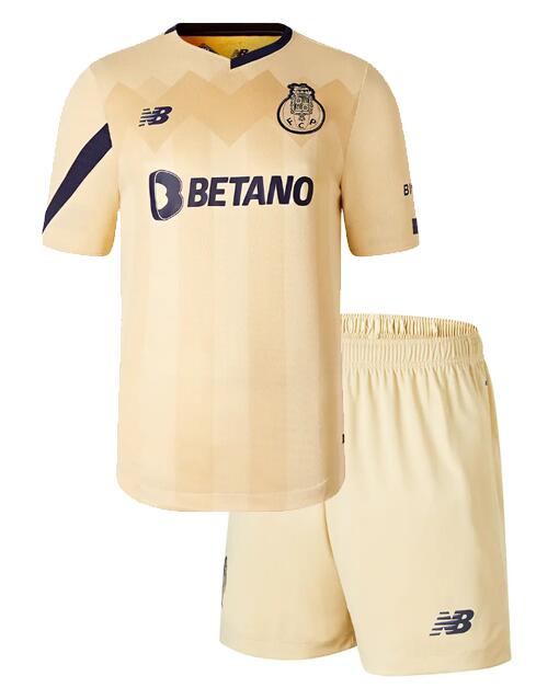 FC Porto 2023/24 Away Kids Soccer Jersey Kit Shirt + Shorts