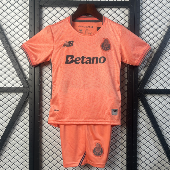 FC Porto 2025/26 Away Kids Soccer Jersey Kit Shirt + Shorts