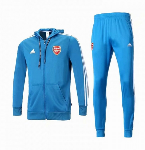 Arsenal 2019/2020 Blue Training Suit (Hoodie Jacket+Trouser)