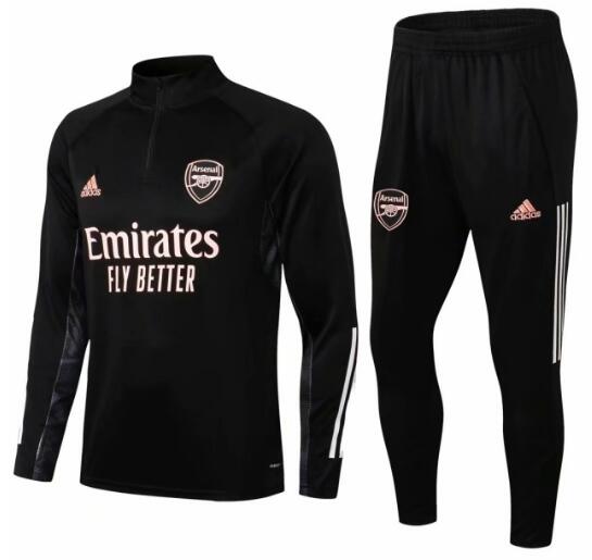 Arsenal 2021/22 Black Training Suit (Sweatshirt+Trouser)