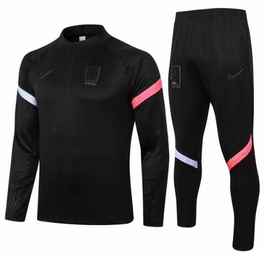 Korea 2020 Black Training Suit (Sweatshirt+Trouser)