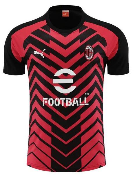 AC Milan 2023/24 Black Red Training Shirt