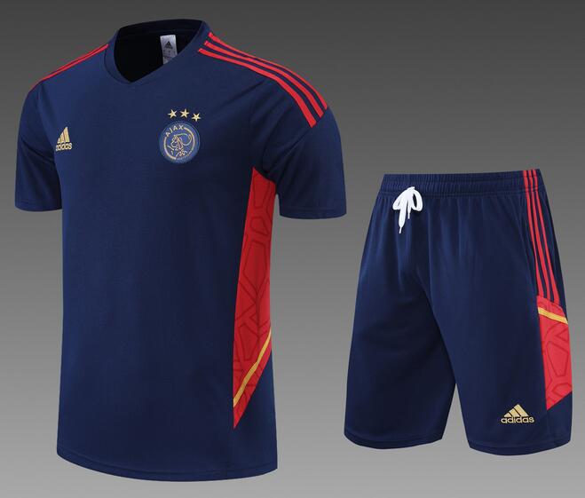 Ajax 2022/23 Navy Training Uniforms (Shirt+Shorts)