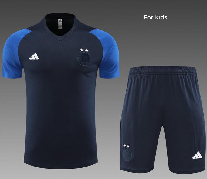 Kids Algeria 2023/24 Borland Training Uniforms (Shirt+Shorts)