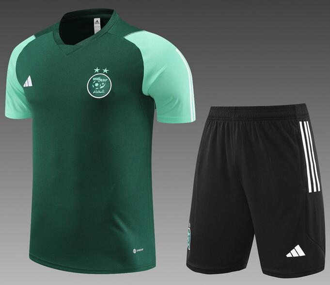 Algeria 2023/24 Green Training Uniforms (Shirt+Shorts)