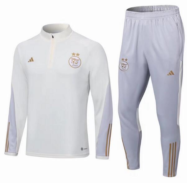 Algeria 2022 World Cup White Training Suit (Sweatshirt+Trousers)