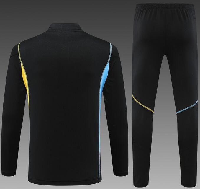 Arsenal 2023/24 Black Training Suit (Sweatshirt+Trouser)