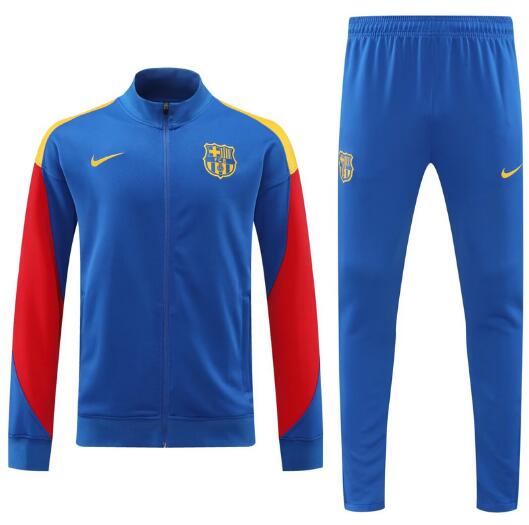 Barcelona 2024/25 Blue Red Training Suit (Jacket+Trouser)