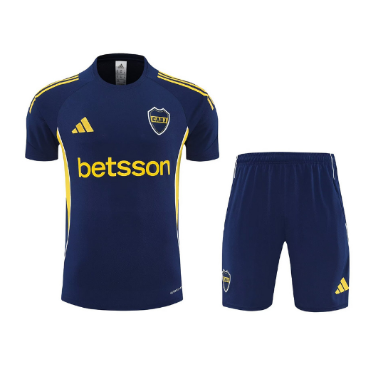 Boca Junior 2025/26 Royal Blue Training Uniforms (Shirt+Shorts)