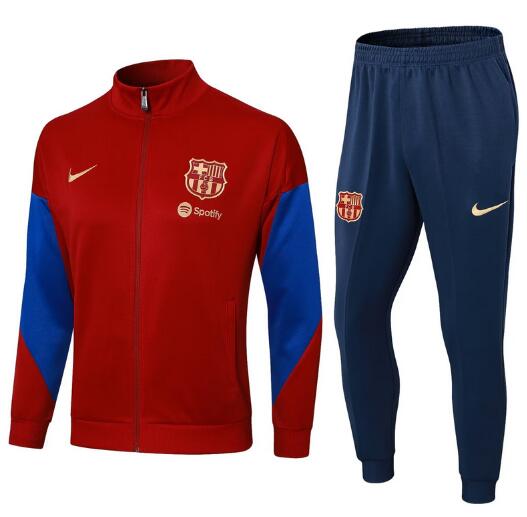 Barcelona 2024/25 Red Blue Training Suit (Jacket+Trouser)