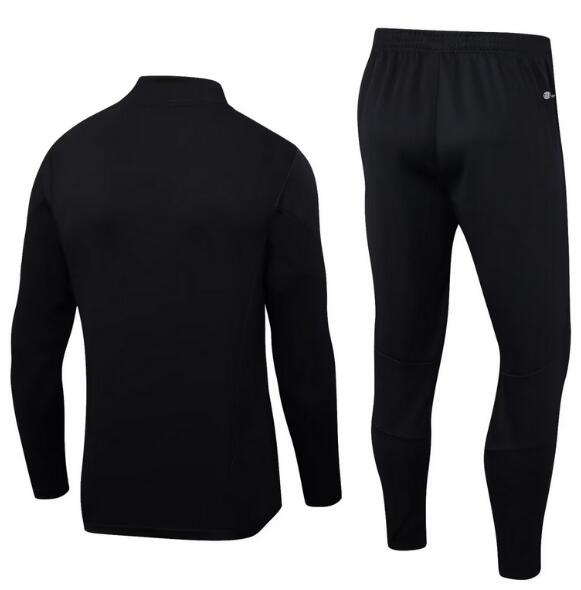 Bayern Munich 2023/24 Black Pink Training Suit (Sweatshirt+Trouser)