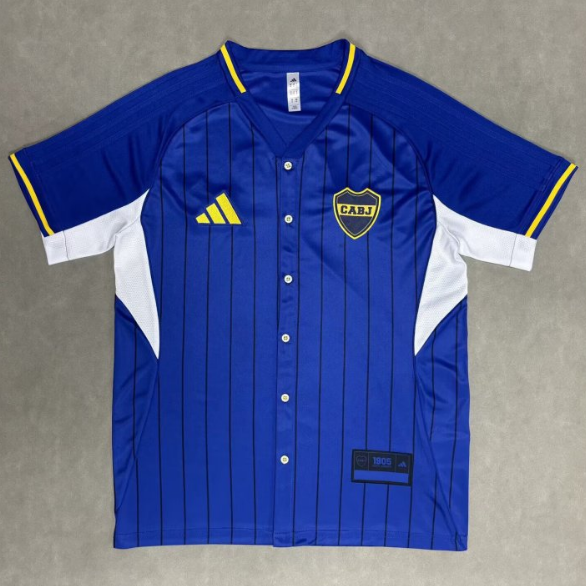 Boca Junior 2025/26 Blue Baseball Shirt