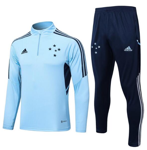 Cruzeiro 2022/23 Blue Training Suit (Sweatshirt+Trousers)