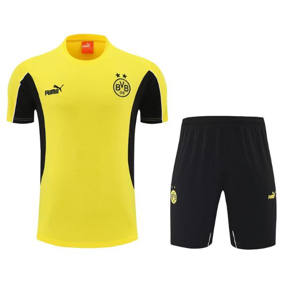 Dortmund 2025/26 Yellow Training Uniforms (Shirt+Shorts)