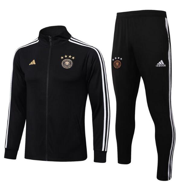 Germany 2022 World Cup Black Training Suit (Jacket+Trousers)