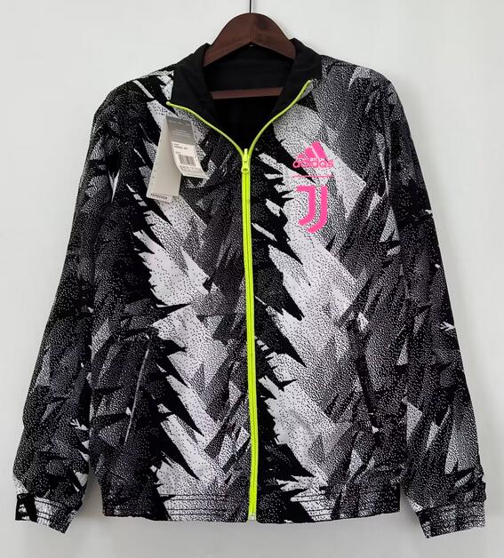 Juventus 2023/24 Black Grey Double-Faced Training Jacket