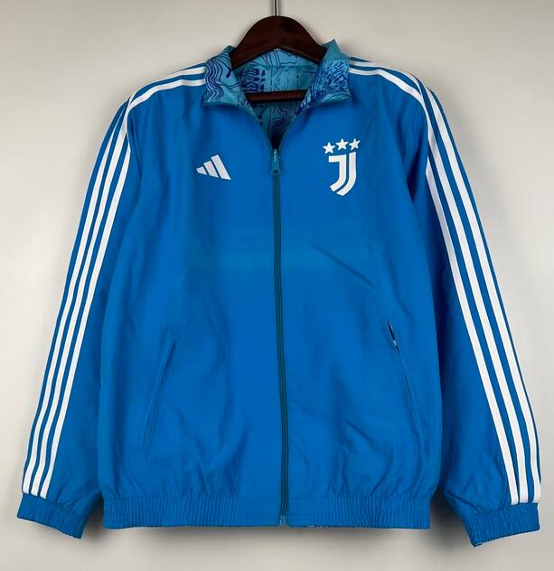 Juventus 2023/24 Blue Double-Face Windbreaker Jacket
