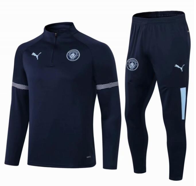 Manchester City 2021/22 Borland Training Suit (Sweatshirt+Trousers)