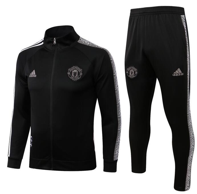 Manchester United 2022/23 Black Training Suit (Jacket+Trouser)