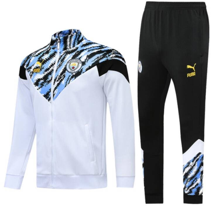 Marseilles 2021/22 White Training Suit (Jacket+Trouser)