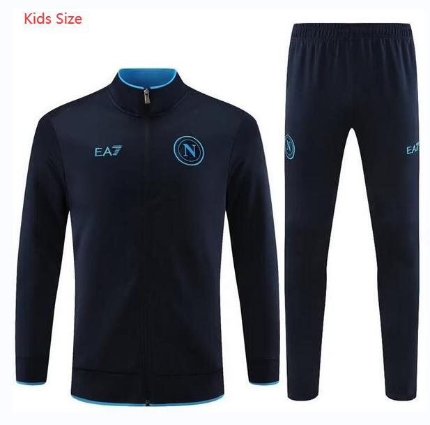 Kids Napoli 2023/24 Borland Training Suits (Jacket+Trouser)