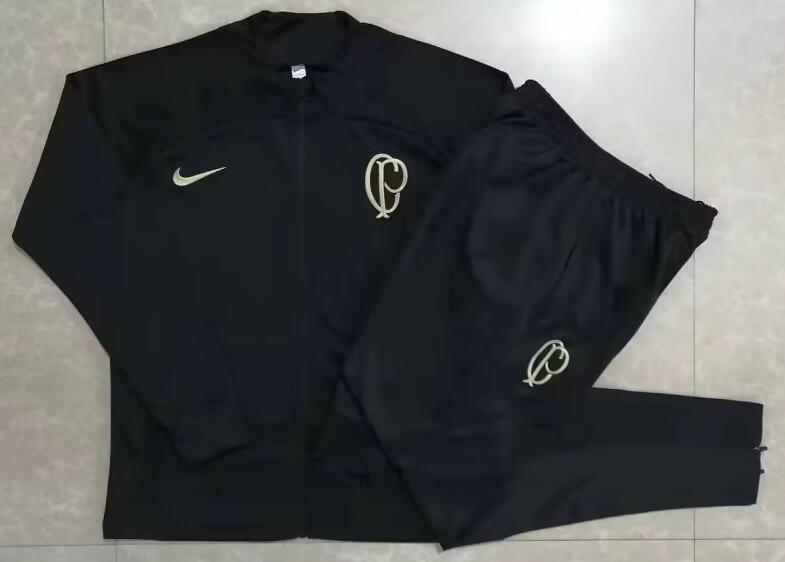 Corinthians 2023/24 Black Training Suit (Jacket+Trouser)