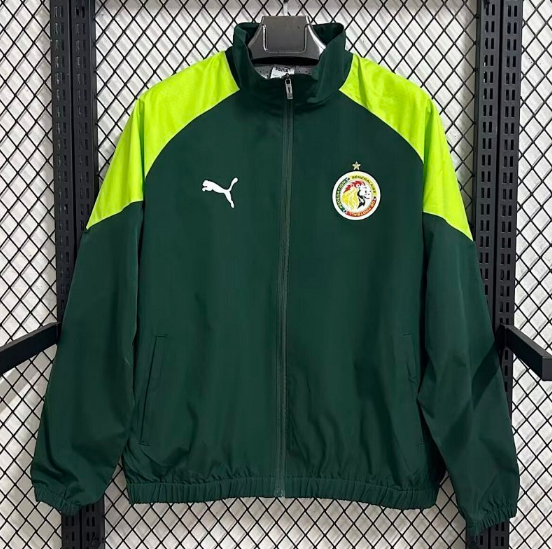 Senegal 2025/26 Green Windbreaker Jacket