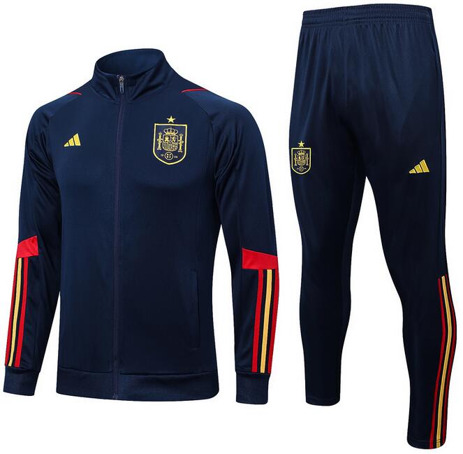 Spain 2022 World Cup Borland Training Suit (Jacket+Trousers)