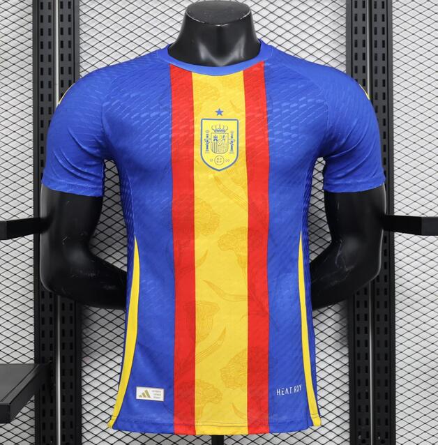 Spain 2024/25 Special Match Version White Shirt Soccer Jersey