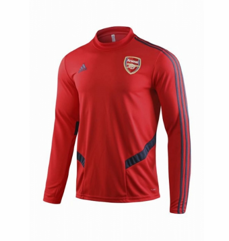 Arsenal 2019/20 Red Blue Training Sweat Shirt