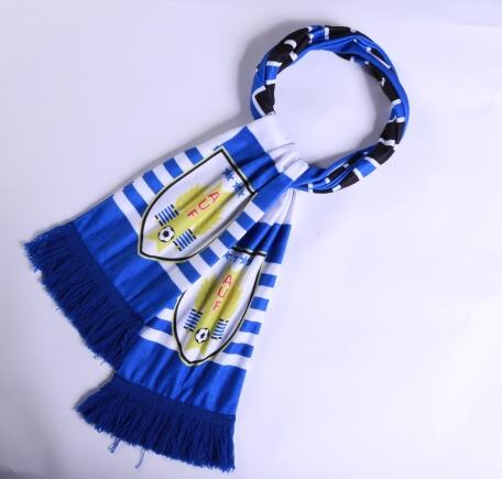 2018 World Cup Uruguay Soccer Scarf Blue