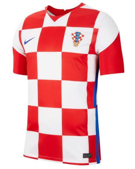 Match Version Croatia 2020 Home Shirt Soccer Jersey