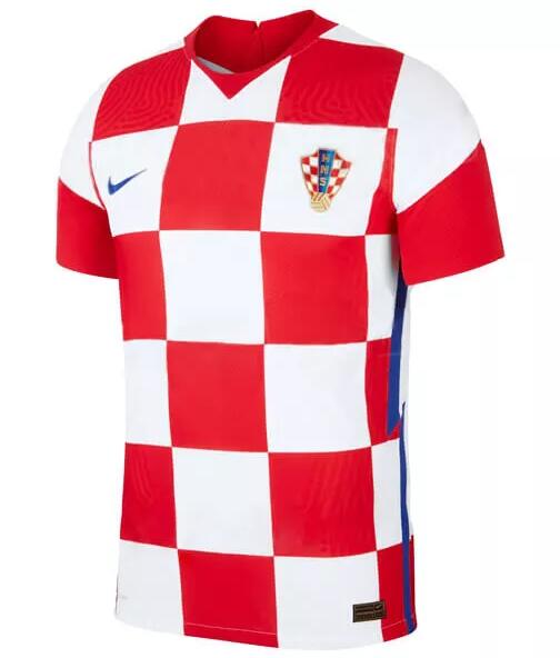 Croatia 2020 Home Shirt Soccer Jersey