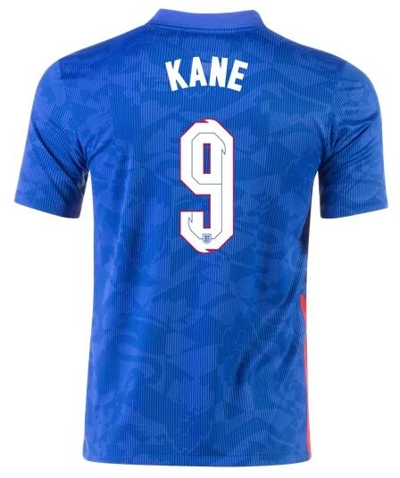 England 2020 Away KANE 9 Shirt Soccer Jersey