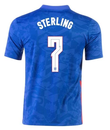 England 2020 Away STERLING 7 Shirt Soccer Jersey