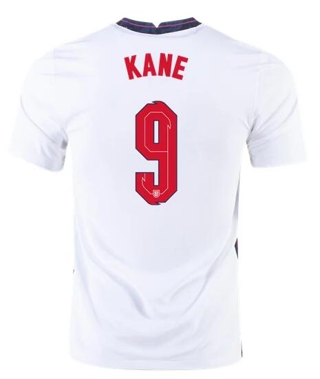 England 2020 Home KANE 9 Shirt Soccer Jersey