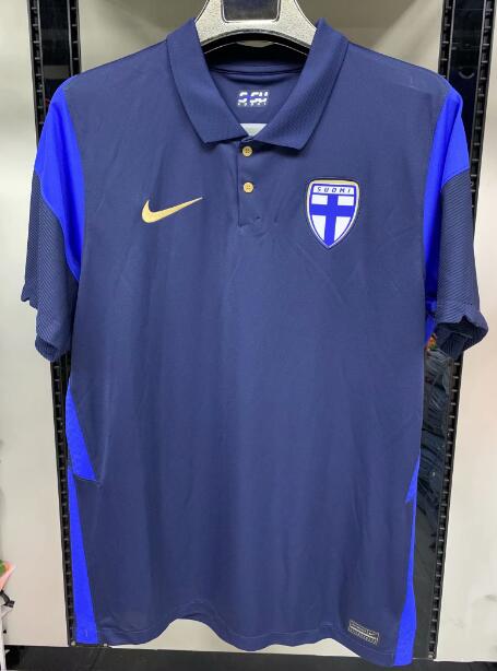 Finland 2020 Euro Away Shirt Soccer Jersey