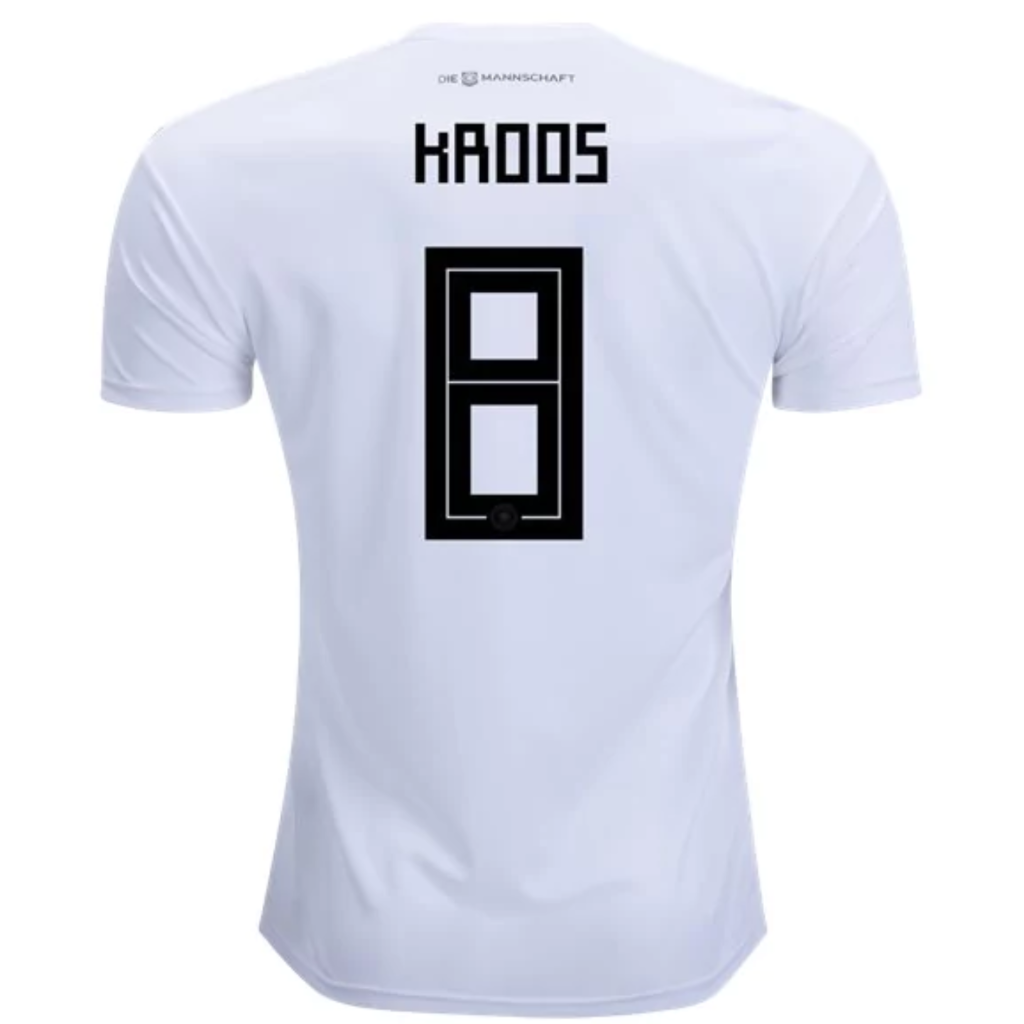 Germany 2018 World Cup Home toni kroos #8 Shirt Soccer Jersey