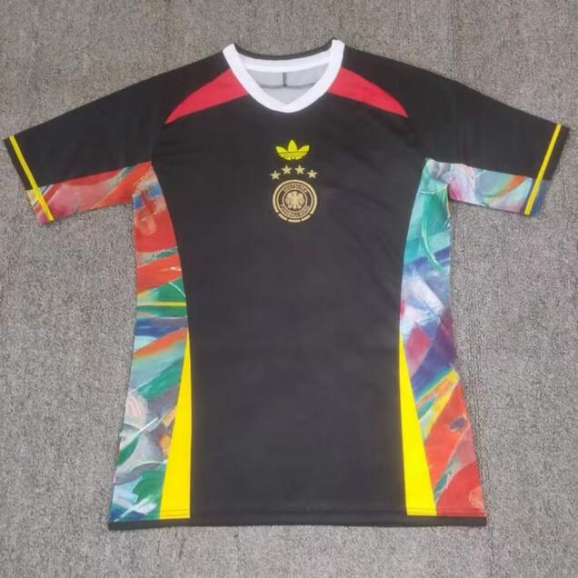 Germany 2024/25 Special Black Shirt Soccer Jersey