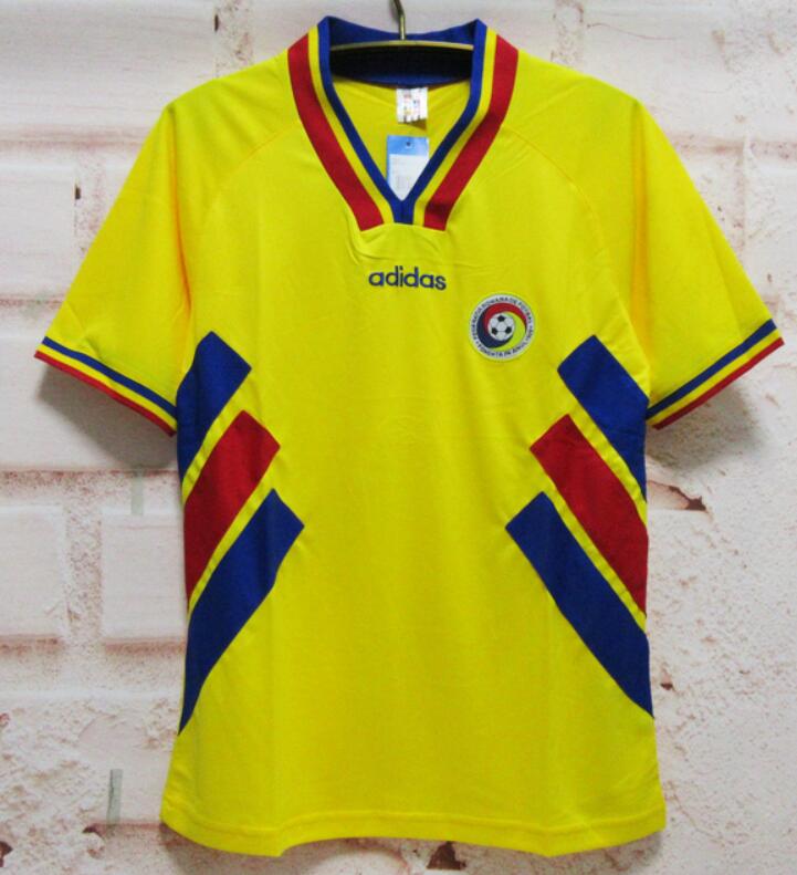 Romania 1994 Home Retro Shirt Soccer Jersey