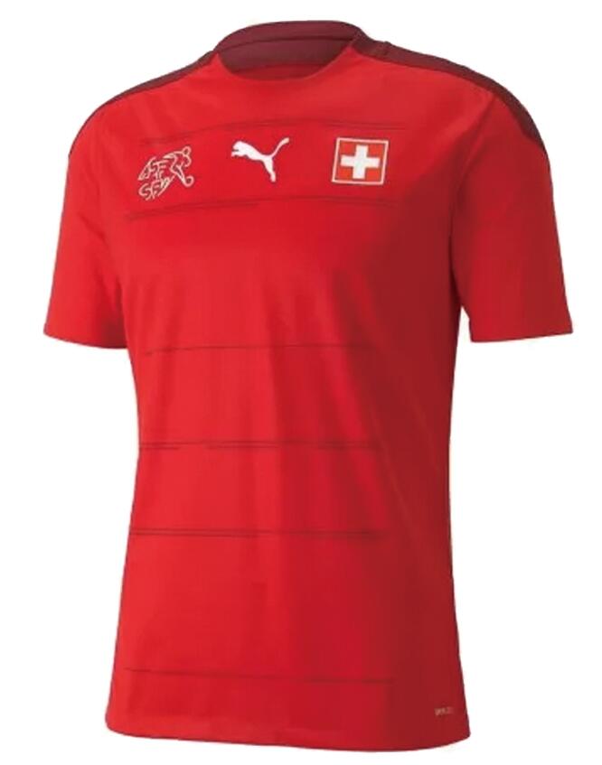 Switzerland 2021/22 Home Shirt Soccer Jersey