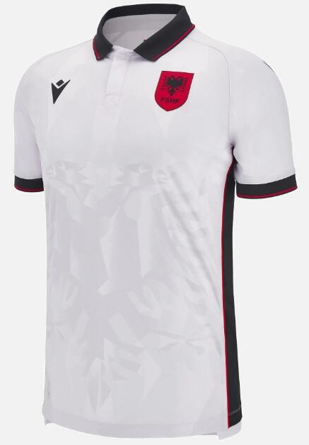 Albania 2023/24 Away Shirt Soccer Jersey