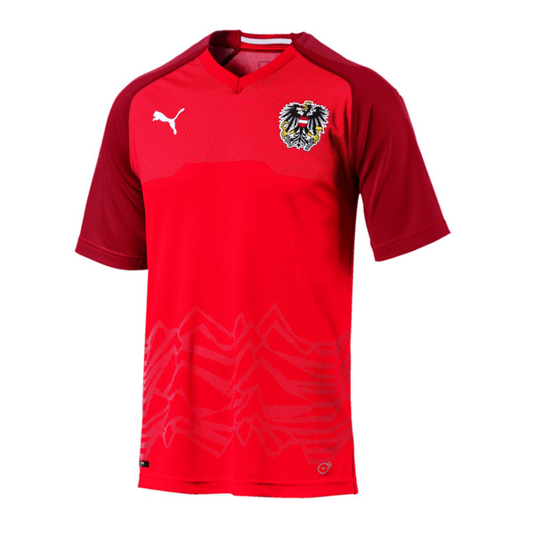 Austria 2018 World Cup Home Shirt Soccer Jersey