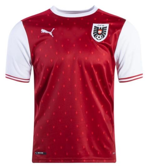 Austria 2021 Euro Home Shirt Soccer Jersey