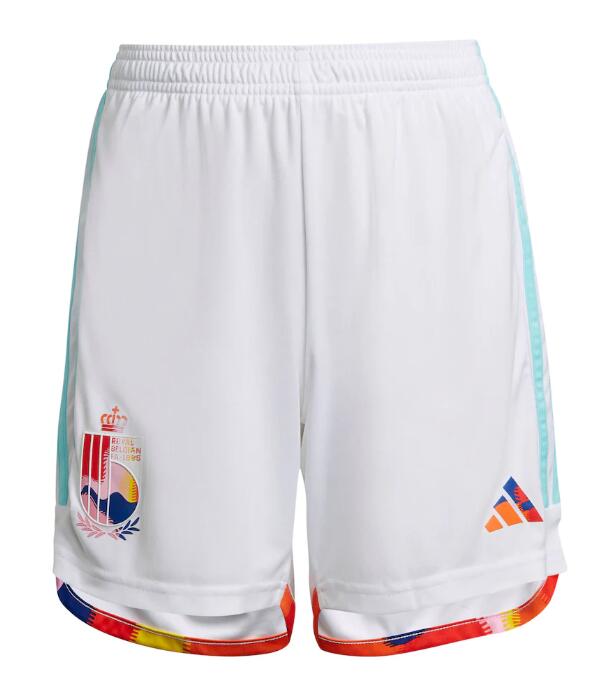 Belgium 2022 World Cup Away Soccer Shorts